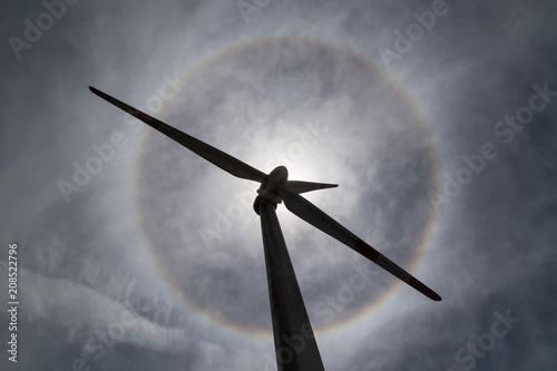 Wind turbine tower photo