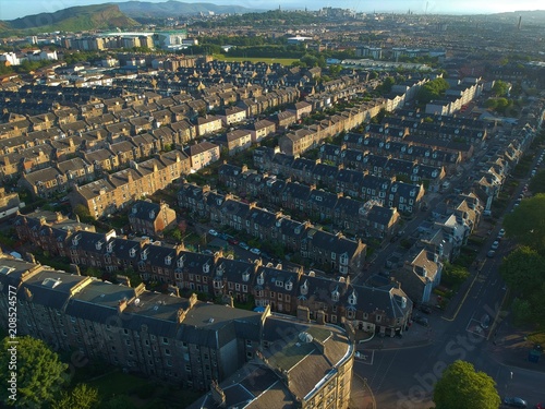Leith Link Homes at Sunset