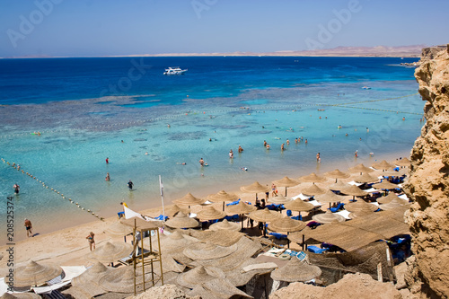 Red sea coast in Egypt