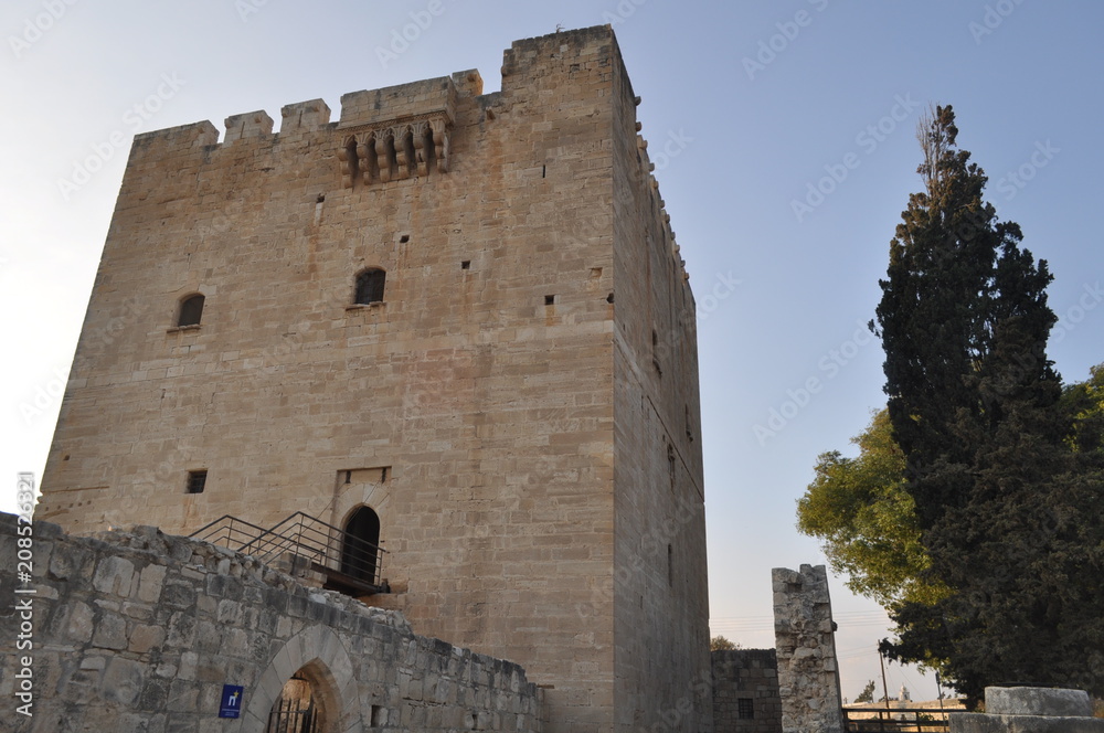 The medieval Kolossi Castle in Cyprus (Limassol)