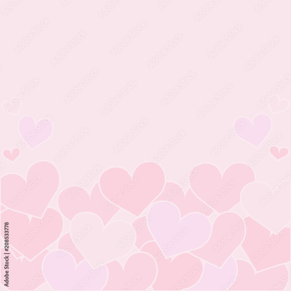 Abstract love background