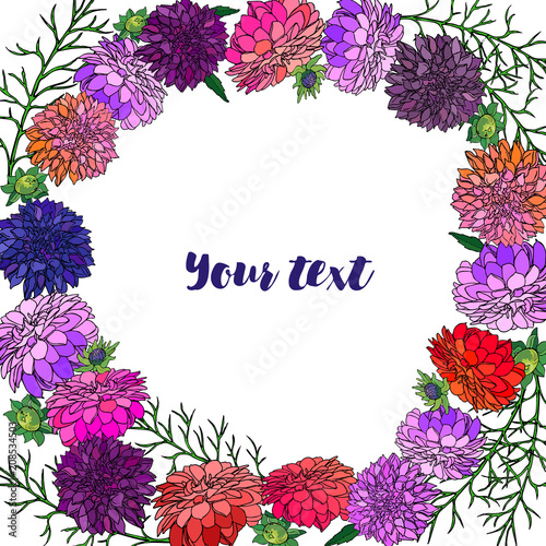 Fototapeta Naklejka Na Ścianę i Meble -  Chrysanthemum background