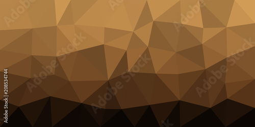Brown Low Poly Vector Background