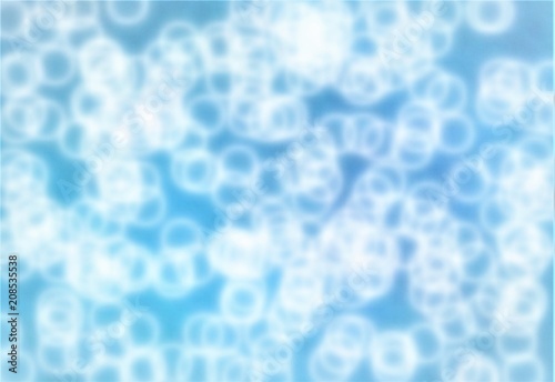 Abstract background, bokeh effect, template for design of posters, banners, postcards and advertising booklets