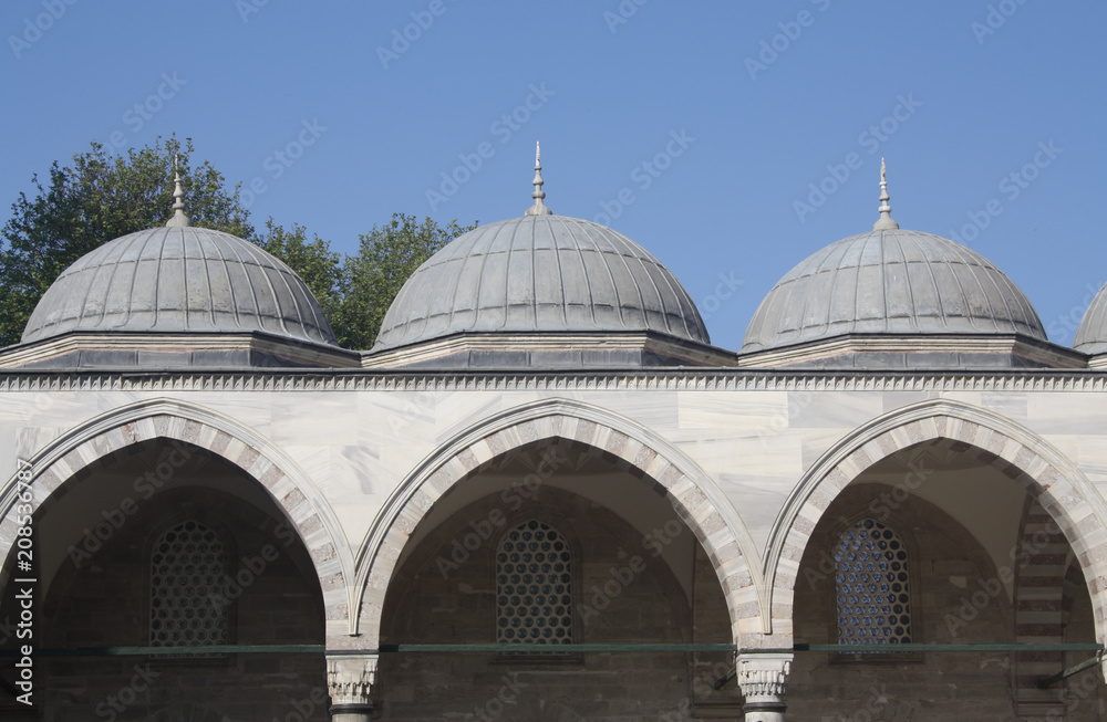 Dome de la mosquée bleu - Istanbul - Turquie
