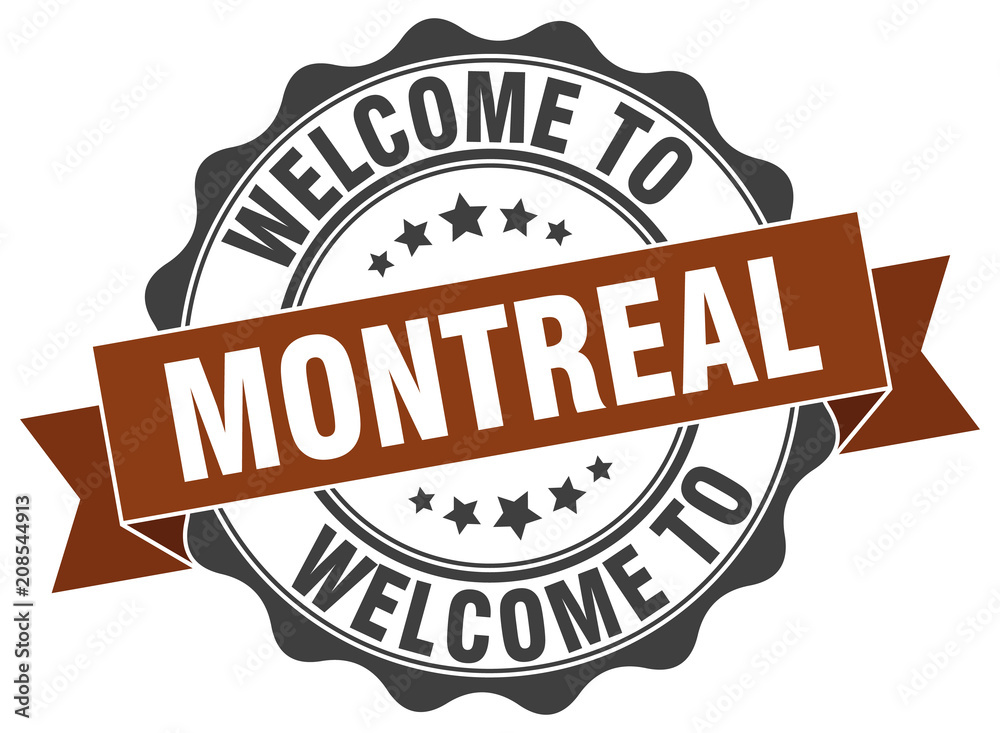 Montreal round ribbon seal