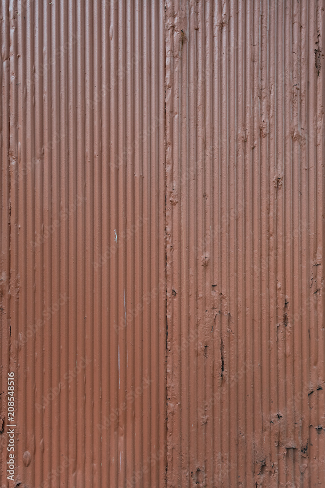 Orange Painted Corrugated Metal Sheet Orange Painted Corrugated Metal Sheet