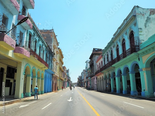 Photography the old city in Havana