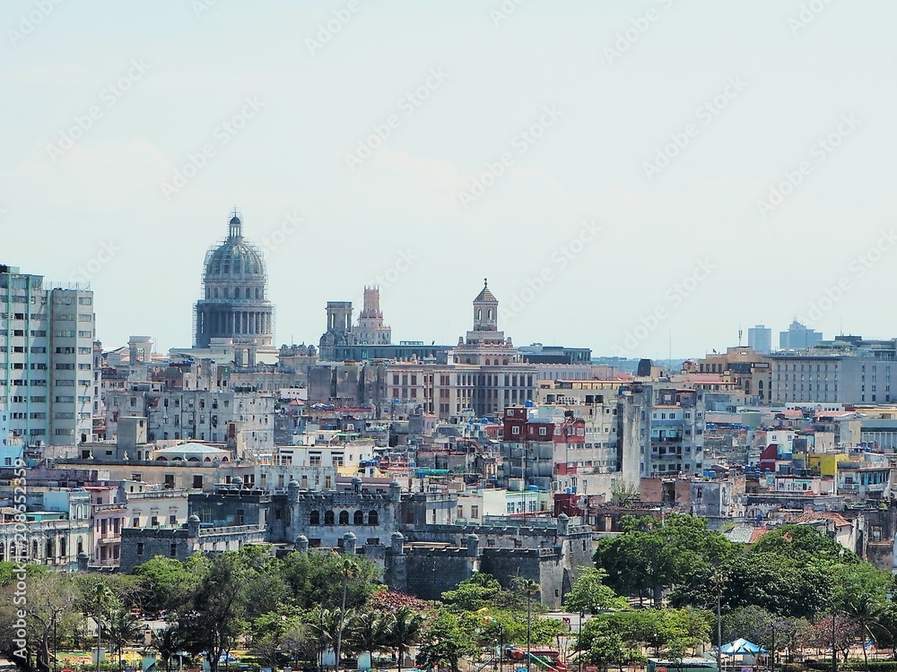 the old city in Havana