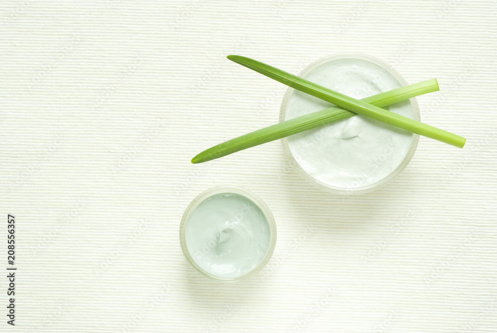 moisturizers, top view moisturizers, top view