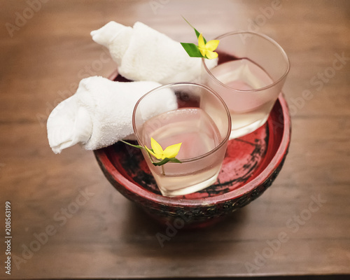 Welcome drinks