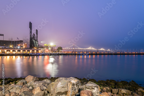 China Basin Park at Dawn