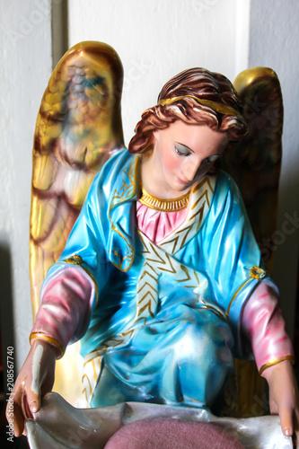 Statue of Christian god of ...