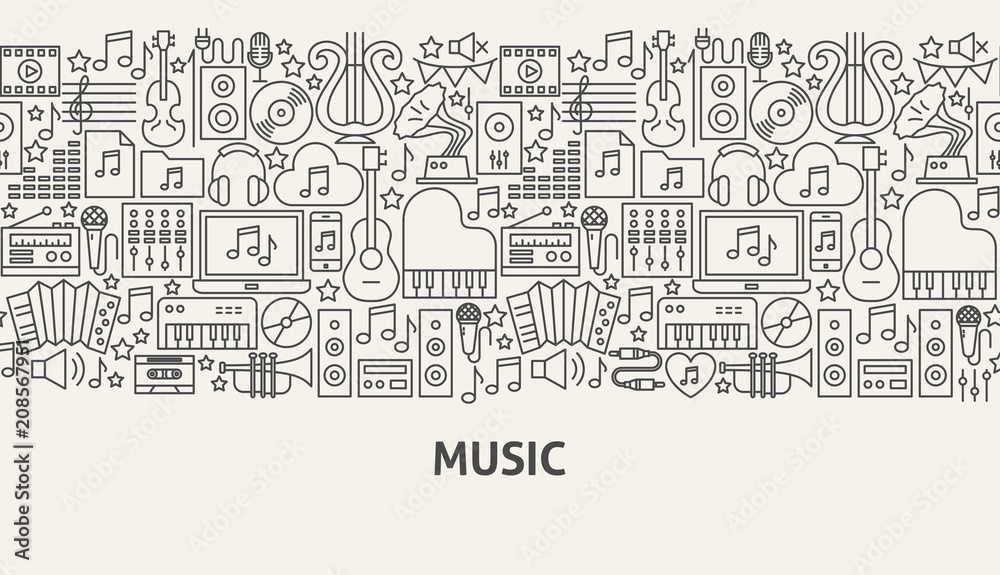 Music Banner Concept