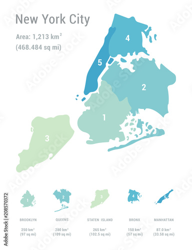 New York City Map.