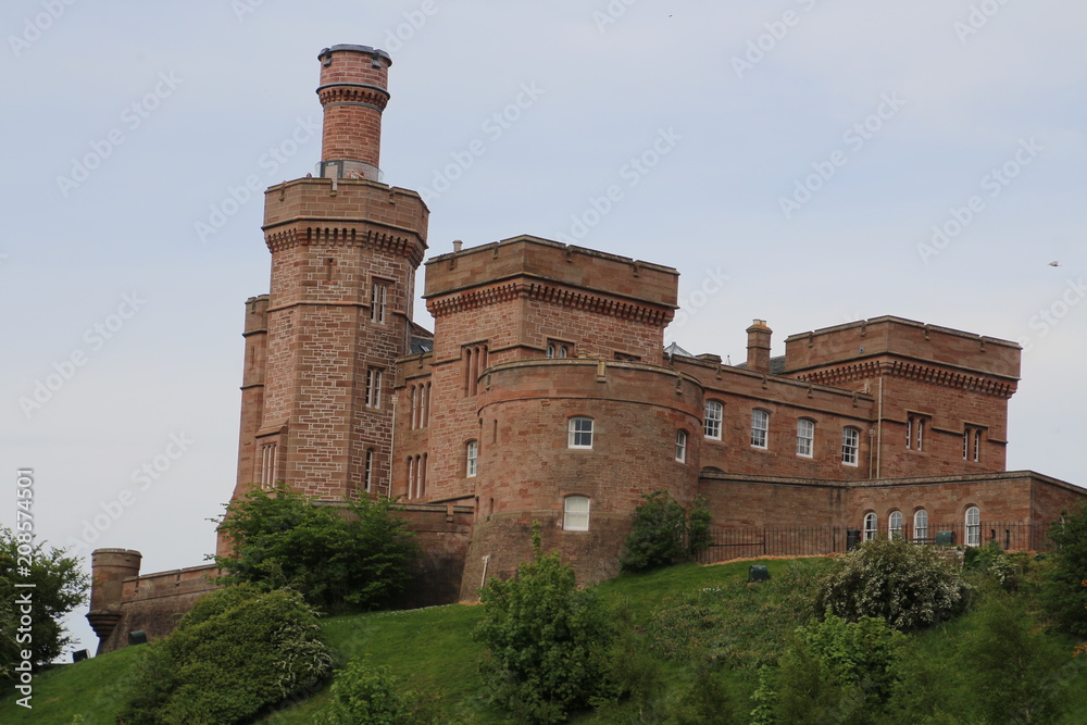 Burgschloss von Inverness-Schottland