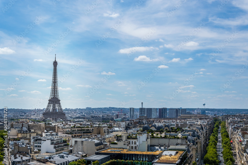 Naklejka premium Torre Eiffel