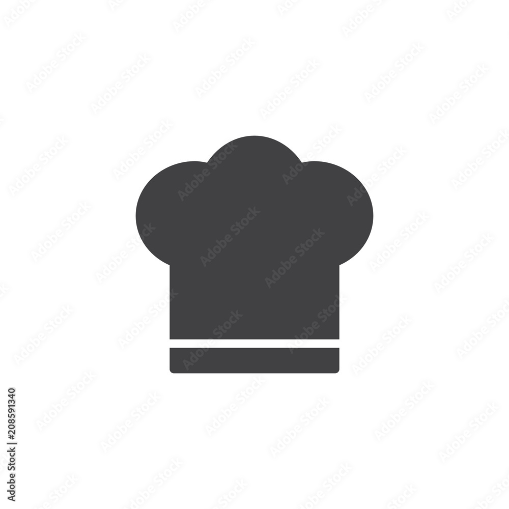 Chef hat vector icon. filled flat sign for mobile concept and web design. Cooks hat simple solid icon. Cooking symbol, logo illustration. Pixel perfect vector graphics Chef hat vector icon. filled flat sign for mobile concept and web design. Cooks hat simple solid icon. Cooking symbol, logo illustration. Pixel perfect vector graphics