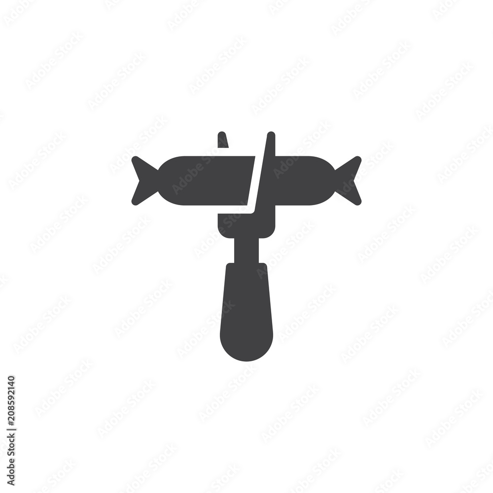 Sausage on a fork vector icon. filled flat sign for mobile concept and web design. Grilled sausage simple solid icon. Symbol, logo illustration. Pixel perfect vector graphics Sausage on a fork vector icon. filled flat sign for mobile concept and web design. Grilled sausage simple solid icon. Symbol, logo illustration. Pixel perfect vector graphics