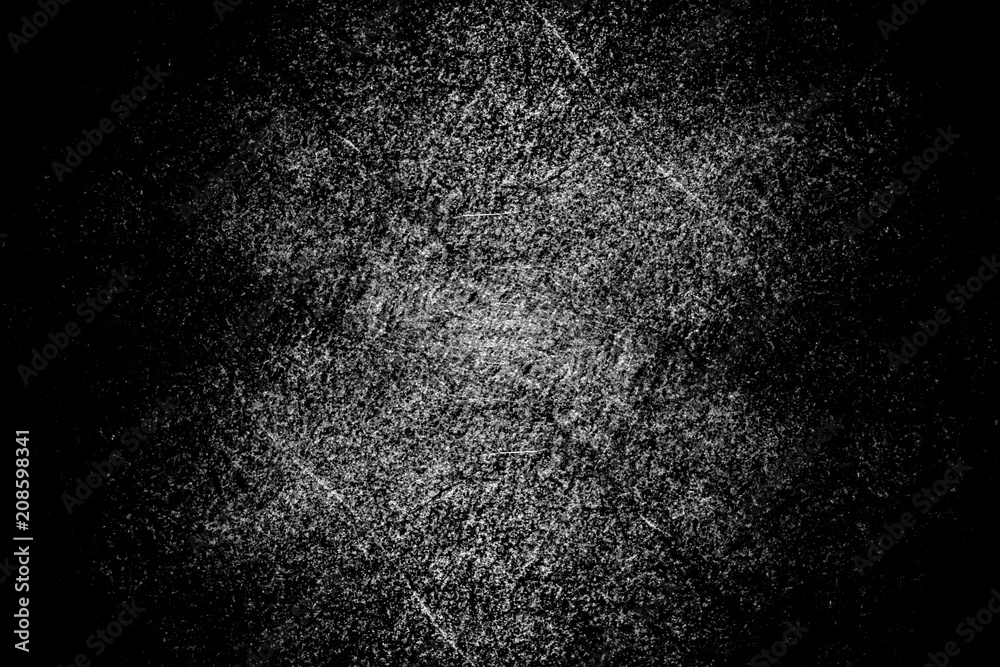 Obraz premium Dark black grunge background texture
