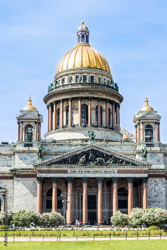 Saint Isaac Cathedral in St Petersburg, Russia