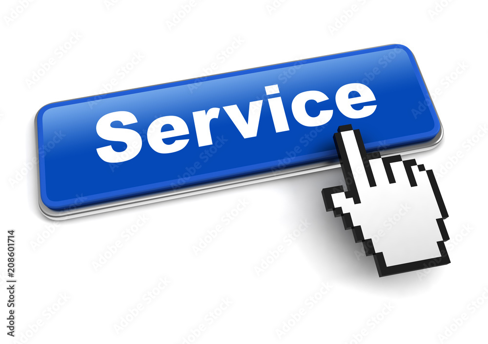 service concept 3d illustration isolated service concept 3d illustration isolated