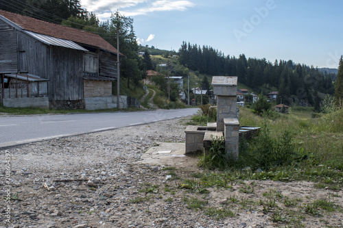 Fountain in the village of Stoykite. This place is magical and you can just sit back and relax ... photo