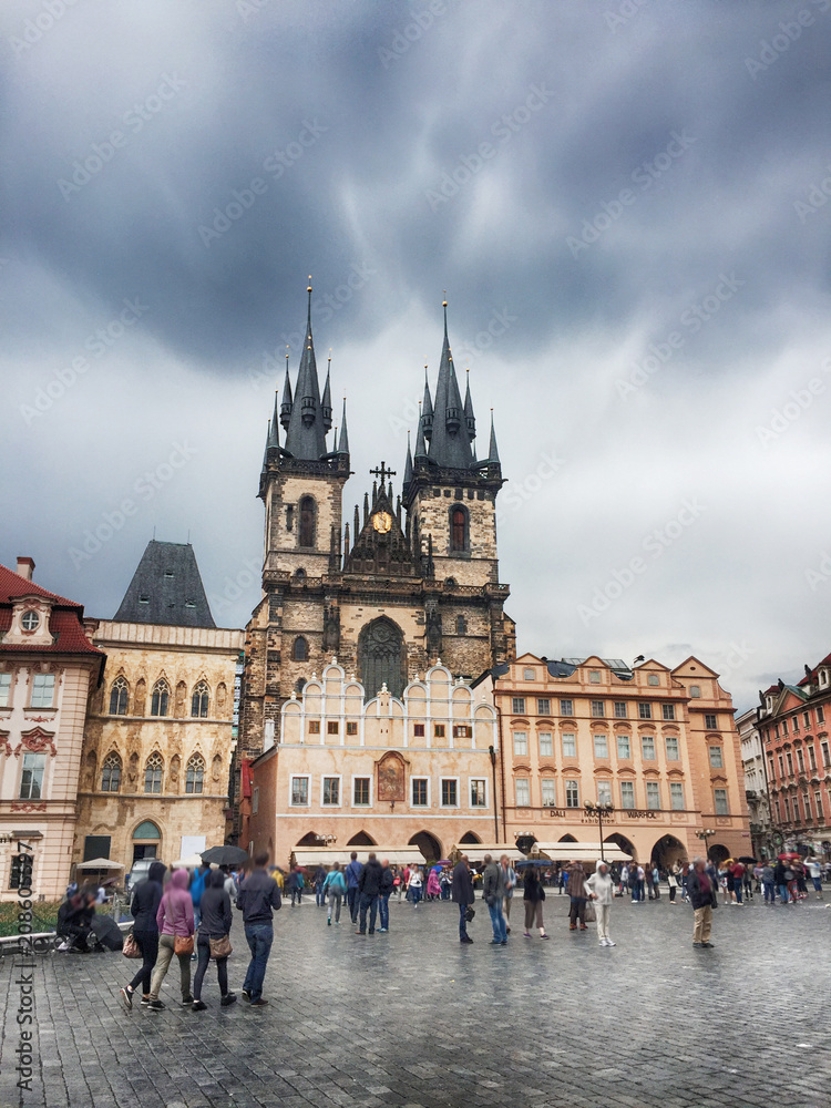 Fototapeta premium Rynek Starego Miasta w Pradze