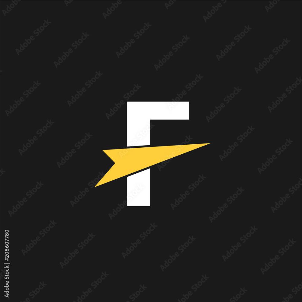 Letter F Logo Template Design