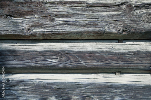Vintage wood background. Rich wood grain texture of planks.