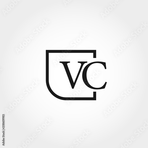 Initial Letter VC Logo Template Design Free Download Initial Letter VC Logo Template Design - GFXLoad