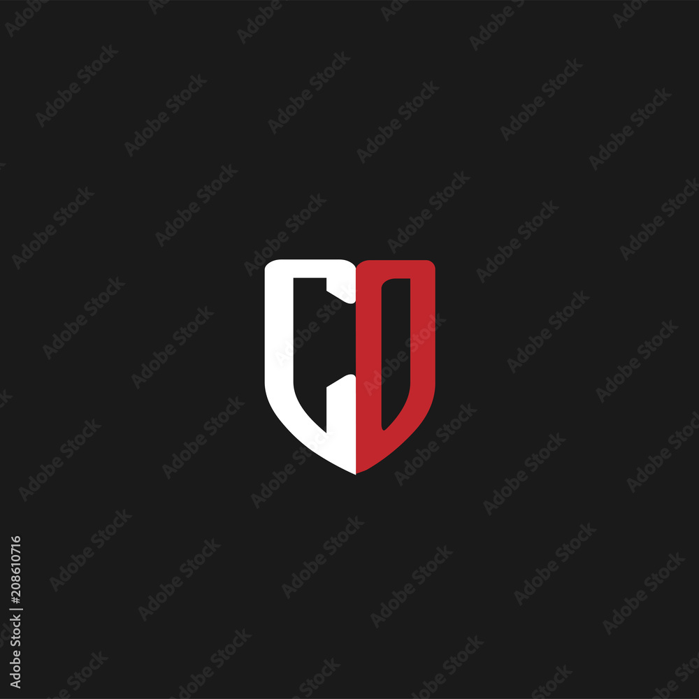 Initial Letter CD Logo Template Design Initial Letter CD Logo Template Design