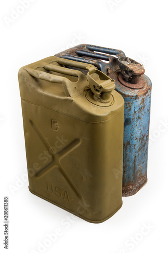 Jerrycan WWII vert olive photo