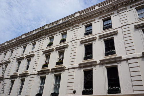 klassizistische Fassade, London, England