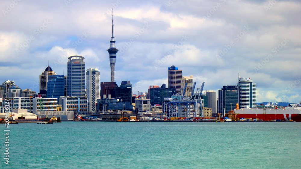 Obraz premium Skyline in Auckland, New Zealand
