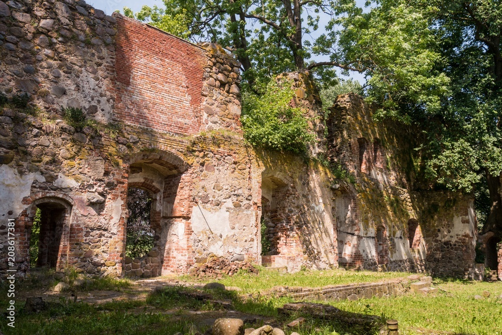 Schloss Putzar - Ulrichsbau - Innenansicht - Blick nach Westen