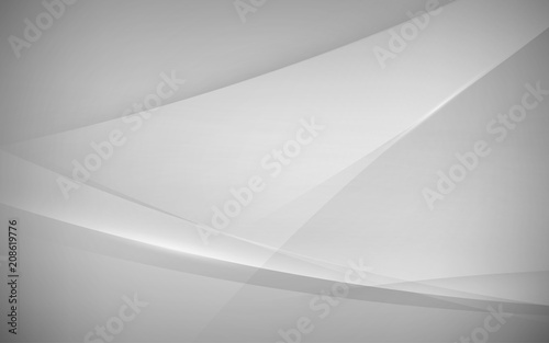 Abstract white and grey modern smooth with futuristic concept background