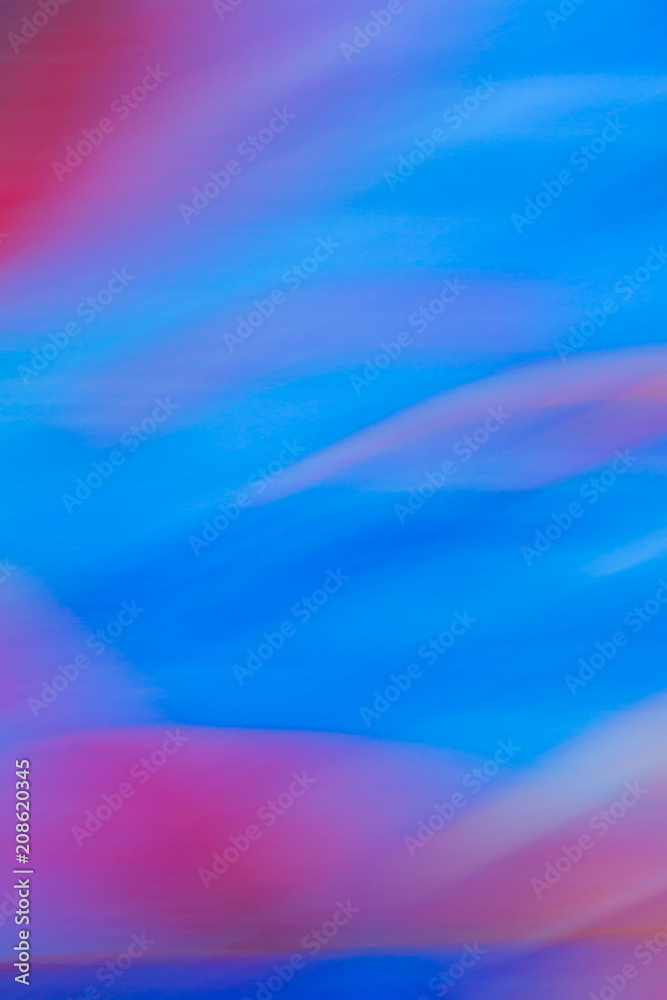 Fototapeta premium Creative abstract background resembling brush or pastel painting full of dynamics in red, blue, violet etc.
