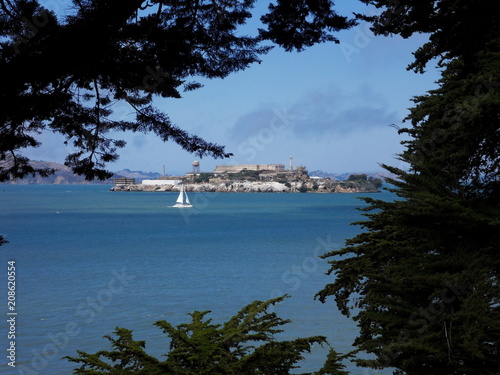 Alcatraz prison, San Francisco bay, Usa photo