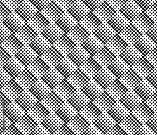 Seamless dots, halftone pattern, geo, geometric seamless print, abstract geomeric background in black and white color, web site seamless texture, overlay vector textured background 