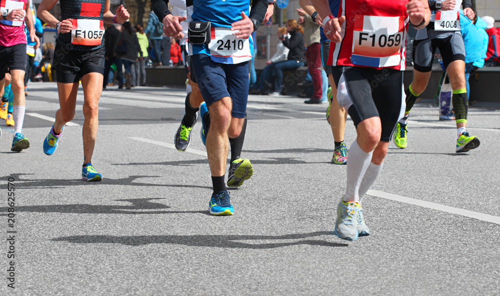 Marathon Läufer