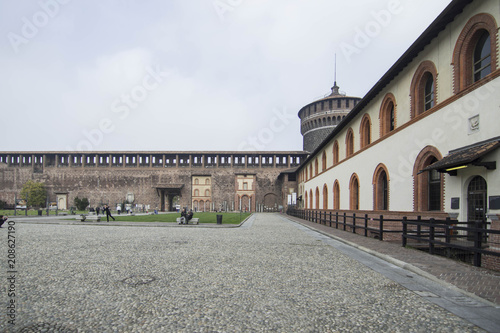 Canvas-taulu Sforza Castle