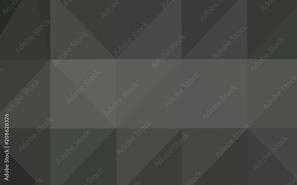 Obraz premium Light Gray vector shining triangular layout.