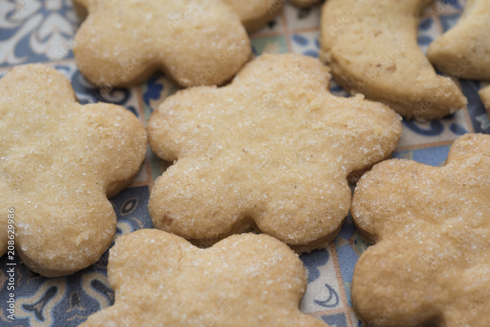 Cookies with sugar Cookies with sugar