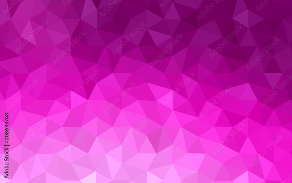 Light Pink vector low poly texture. Light Pink vector low poly texture.