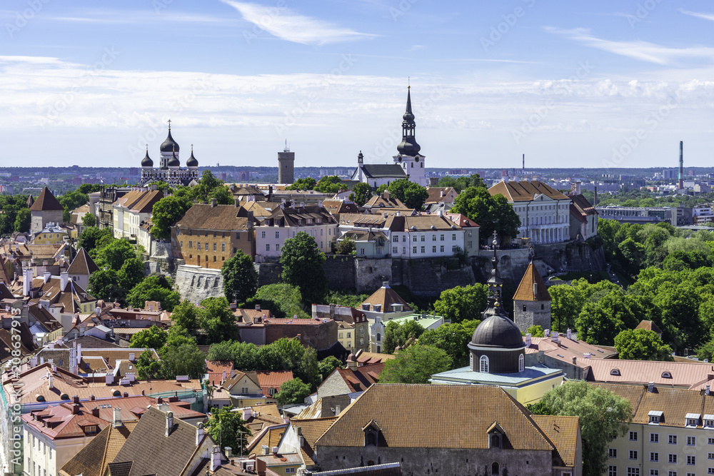 Estonia, Tallinn Skyline
