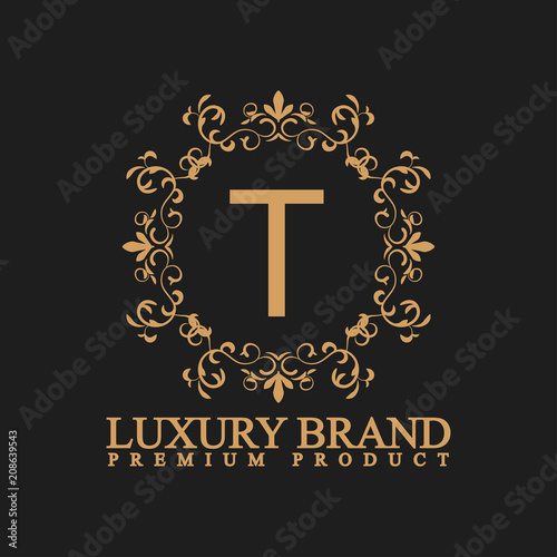Luxury logo T