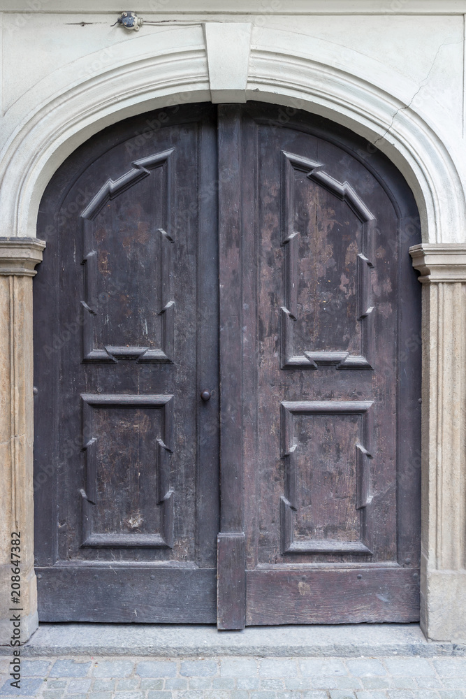The old wooden door - grunge background texture for design The old wooden door - grunge background texture for design