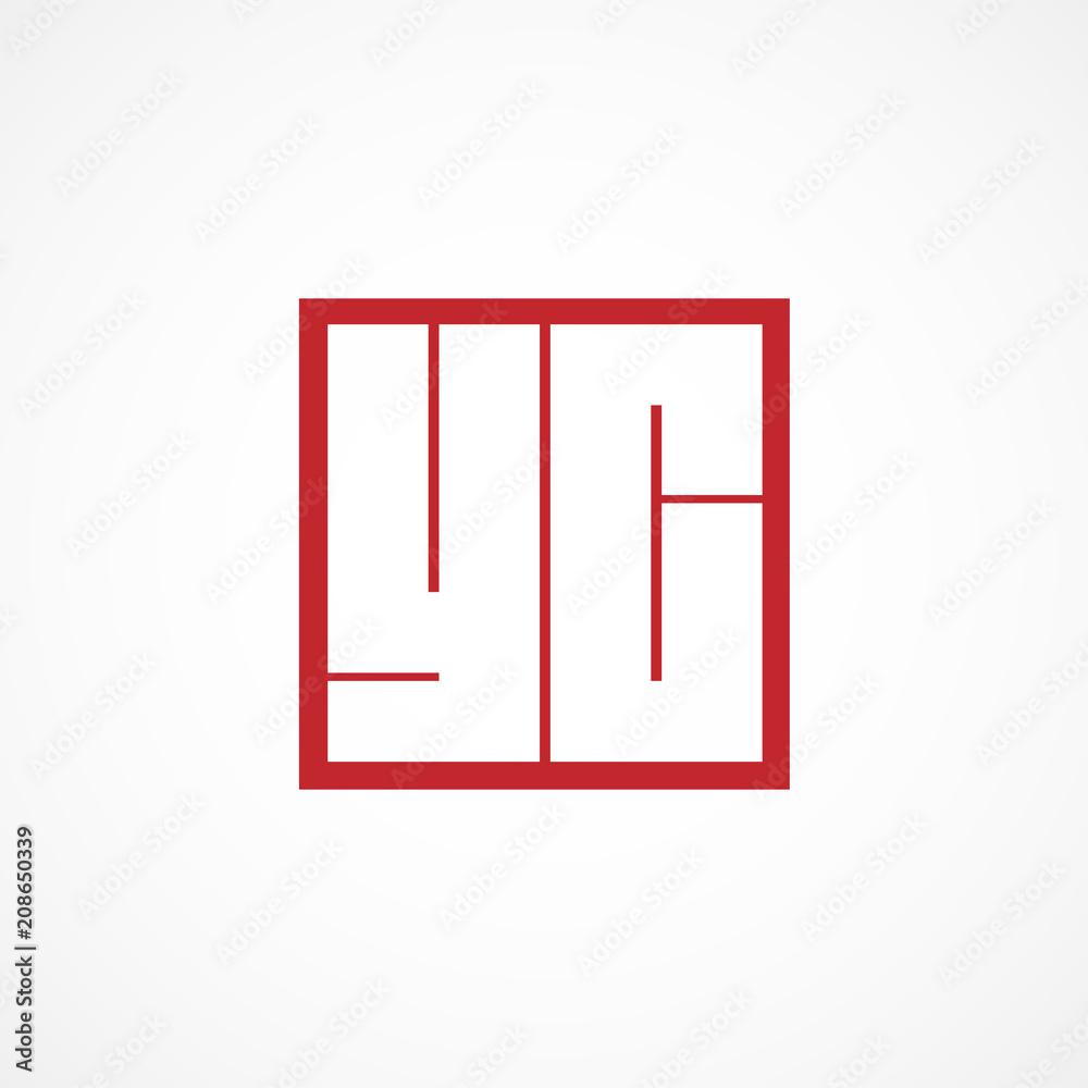 Initial Letter YC Logo Template Design Initial Letter YC Logo Template Design