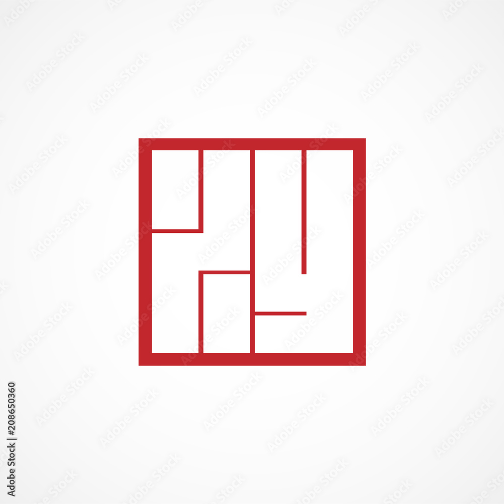 Initial Letter XY Logo Template Design Initial Letter XY Logo Template Design